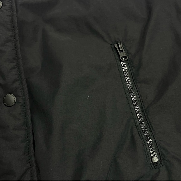 American Eagle Retro Color Block Puffer Jacket In Pink/Blue/Black Size Small - Picture 9 of 9